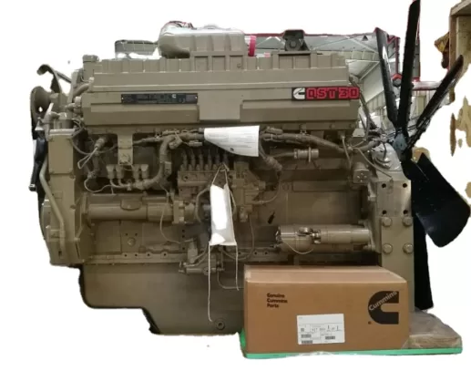 Original QST30 complete engine assembly SAA12V140E-3 excavator engine for Cummins Komatsu PC2000 and HD785-7