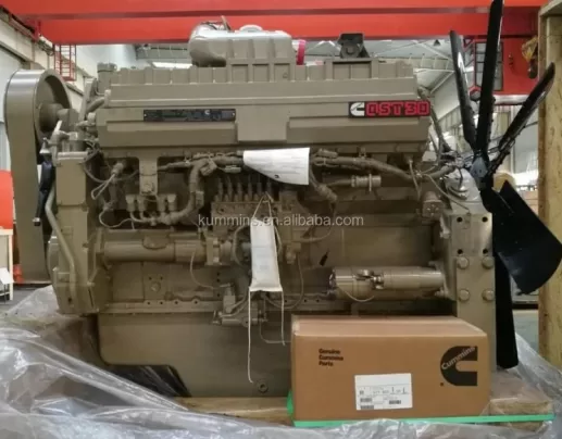 Original QST30 complete engine assembly SAA12V140E-3 excavator engine for Cummins Komatsu PC2000 and HD785-7