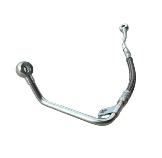 ISF2.8 turbocharger oil transfer connection tube 4983279