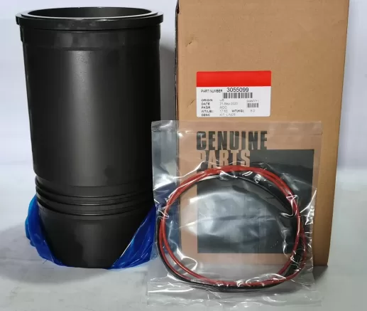 NT855 NTA855 cylinder liner kit with seals 213740 3055099 3801826 3870842 3052835 3042763 3051065 AR9759 2885806 for Cummins