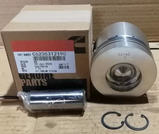 S4D95 E2190 PC200-8 QSB3.3 B3.3 excavator engine piston 6205-31-2190 C6205312190 4089968