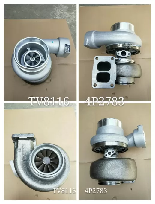 Turbocharger 465969-0004 465969-0005 for CAT 3412 3412C 3412 DITAJWAC 6040 Engine 4P2782 4P2783 with CHRA 4P2785 - Image 6