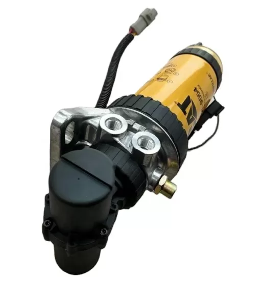 12V fuel water separator for Caterpillar CAT C6.6 3619554 361-9554 fuel filter with fuel pump 228-9129 87802238 RE509530 - Image 2
