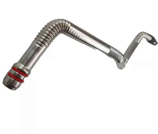 Cummins turbocharger oil drain 3975076 3975077 3999813 - Image 3