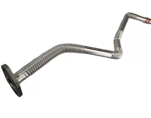 Cummins turbocharger oil drain 3975076 3975077 3999813 - Image 4