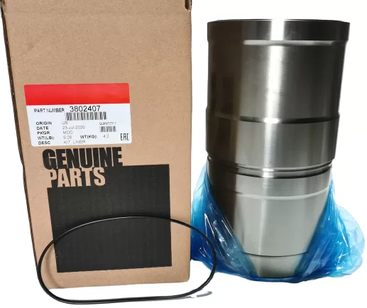 6C8.3 6CT 6CTA GTA8.3 ISC QSC cylinder liner kit 3802407 for Cummins