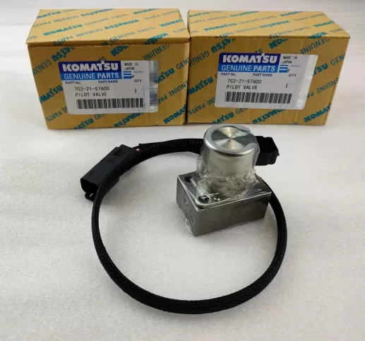 7022157600 702-21-57600 main pump polit valve solenoid valve for Komatsu - Image 2