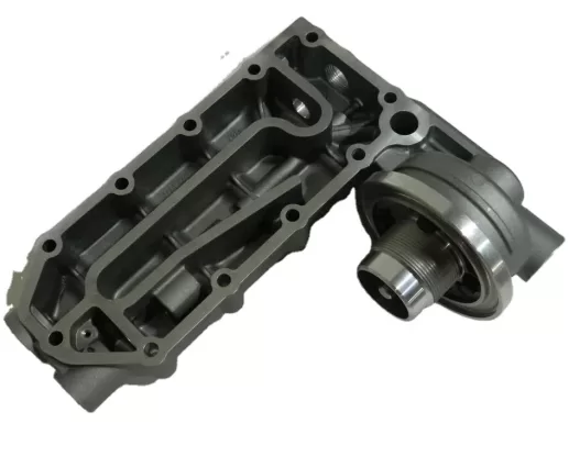 Cummins lubricating oil filter head 3974326 3966884 5450366 3918112 3931077 4936396 3919014 3934159 3974325 - Image 3