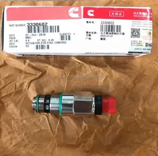 QSK23-G3 QSK23 CM500 D375 S6D170 original fuel control actuator 3347905 6560-41-5100 3347907 6560-41-6100 for Cummins Komatsu