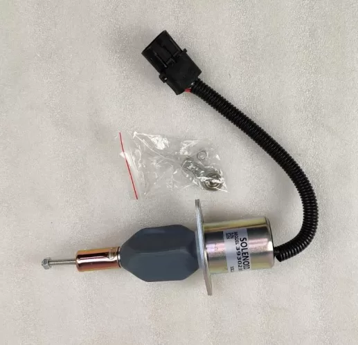 shut off solenoid valve 3930233 for Cummins engine - Image 2