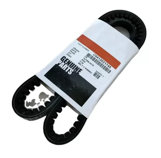 QSB3.3 B3.3 diesel engine fan belt V ribbed belt C0412021745 for Cummins