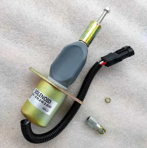 6CT ISC8.3 ISCe QSC8.3 shut-off solenoid valve 3928161 SA-4293-24 3928160 SA-4293-12 for Cummins - Image 2