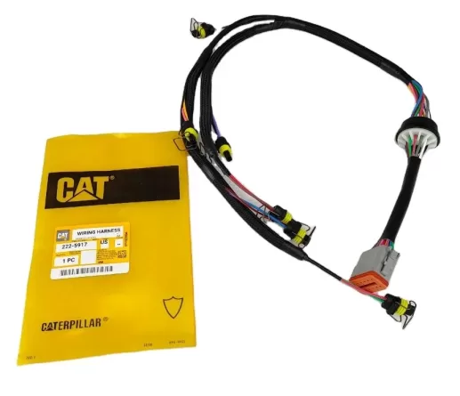 2225917 222-5917 5201511 520-1511 diesel fuel injector wiring harness for Caterpillar CAT C7 excavator