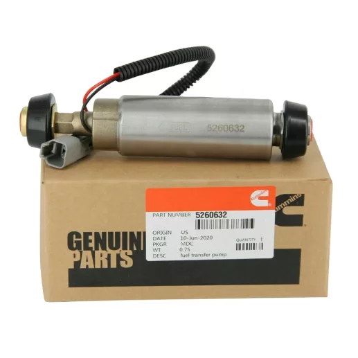 6L ISLe QSL8.9 QSL9 electric fuel transfer pump 5260632 5260634 4997187 3968187 3968188 3968189 3968190 4944735 4937766 3955116