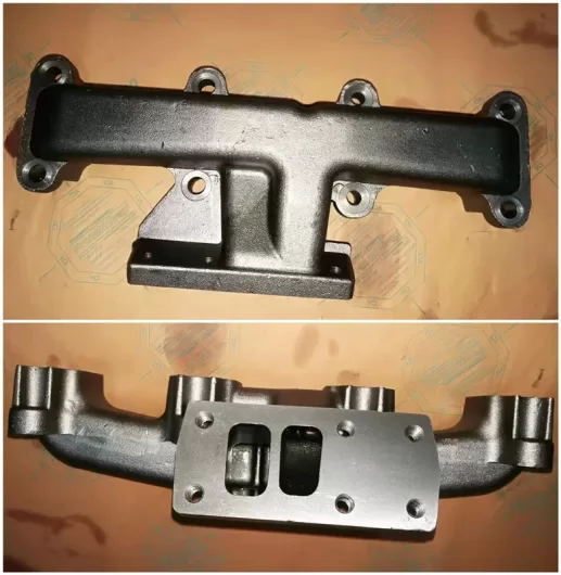 4BTA B3.9L 4BTA3.9L 4B 4BT B5.9L 3.9L exhaust manifold 4988420 for Cummins