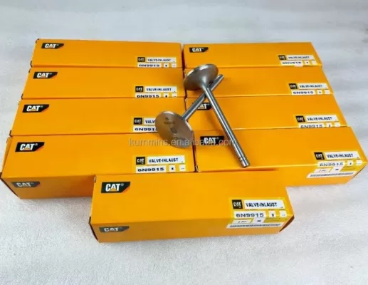 6N9916 6N-9916 1007861 100-7861 148-7455 exhaust valve for Caterpillar 3300 3304T 3306T 3406 815B 3304 3306 - Image 2