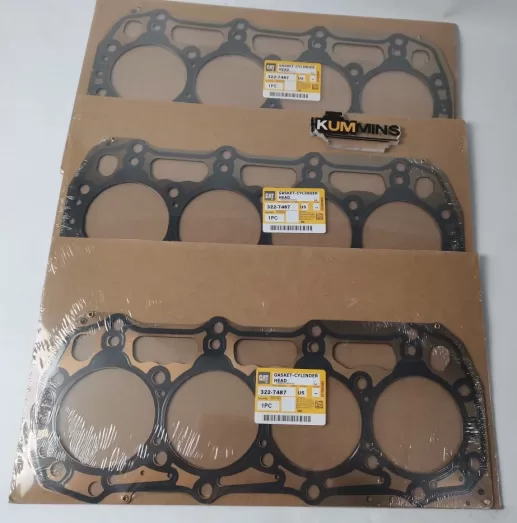 322-7487 3227487 cylinder head gasket for Caterpillar C2.2 machinery Perkins engine 404D-22T 111147761 - Image 2